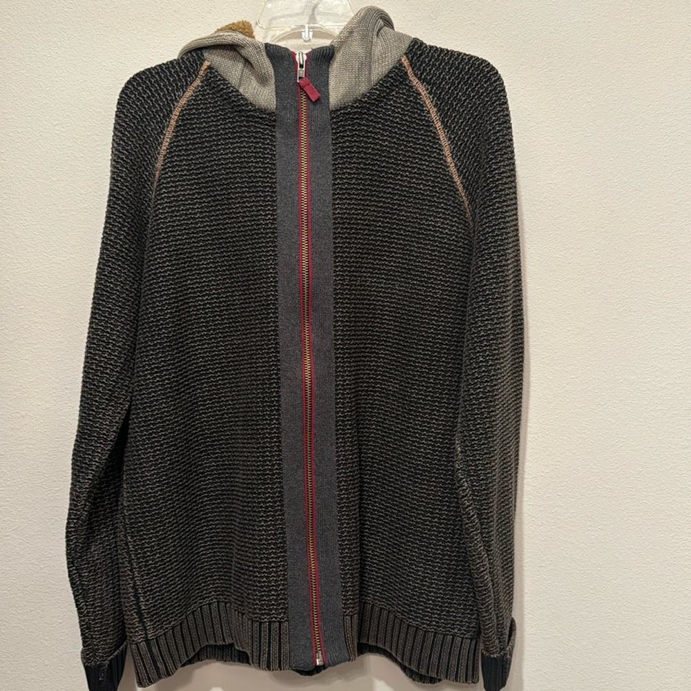 Carbon 2 Cobalt hooded jacket Med